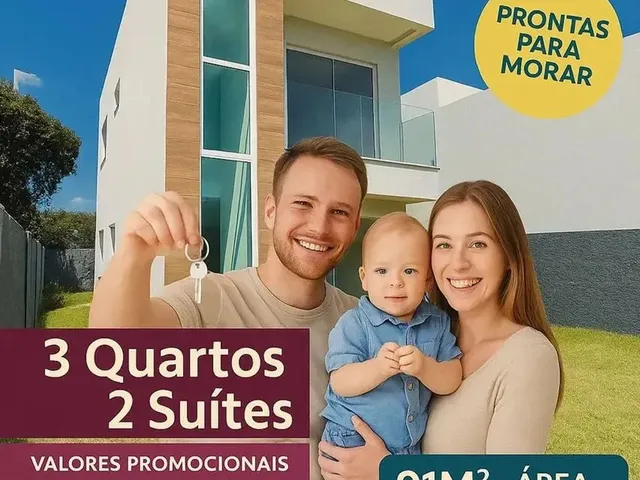 Imagem: Casas de 3 Quartos - Duplex - Excelente