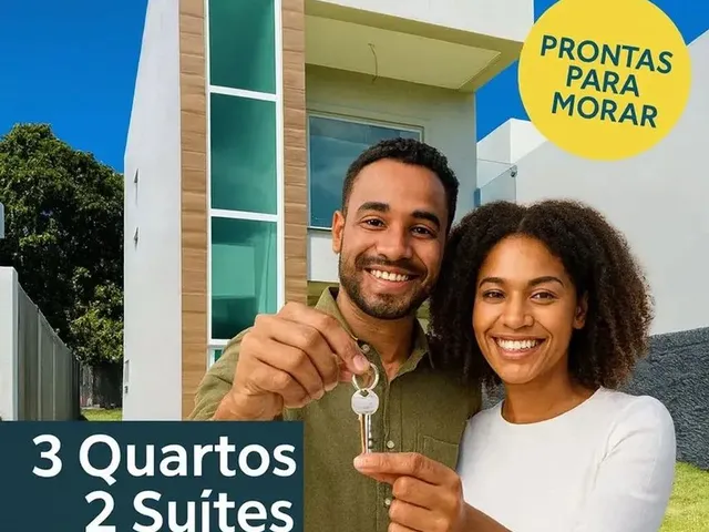 Imagem: Casas Novas e Prontas para Morar! 3 Quartos
