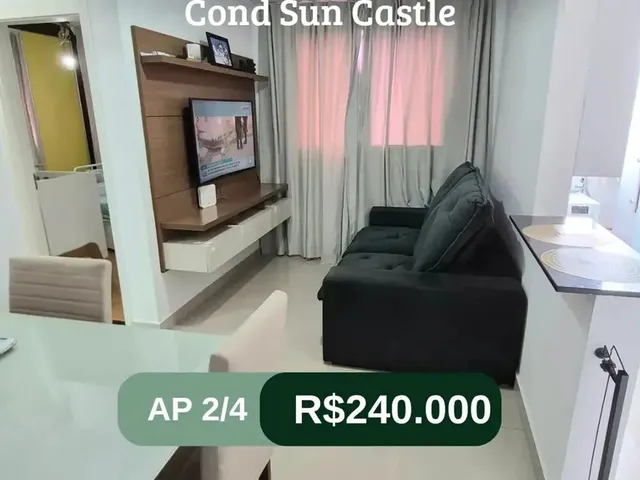 Imagem: Cond Sun Castle - Lindo Apartamento 2/4