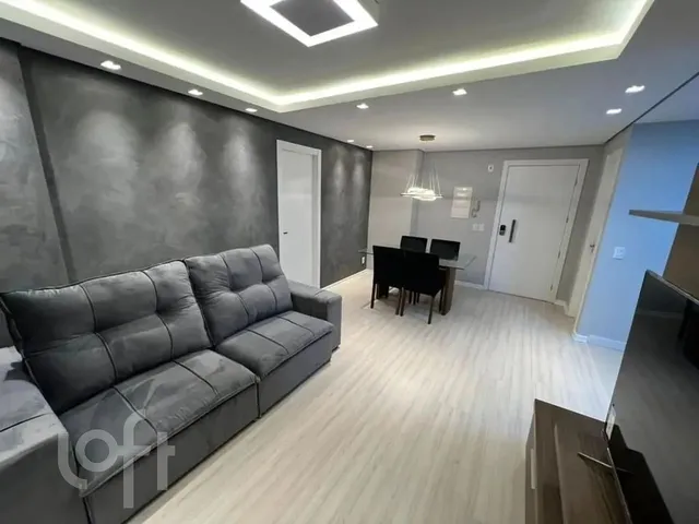 Imagem: O apartamento possui 1 Dormitório, 1 Suíte, 2 Banheiros,