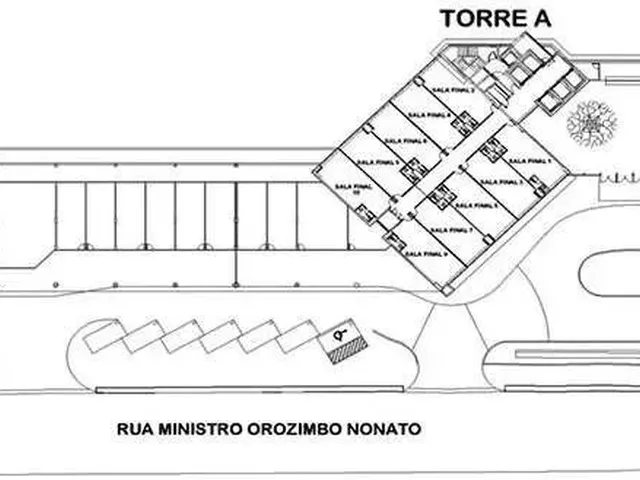 Imagem 3: Andar de 520 Metros para Locação, no Edifício Icon