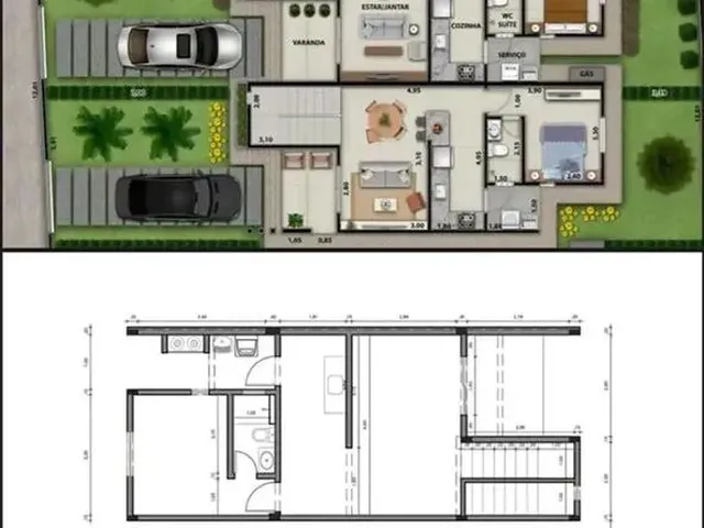 Imagem 13: Casa no Eusébio no Residencial Viver Bem Eusébio de 3 Suítes Próximo Ao Shopping