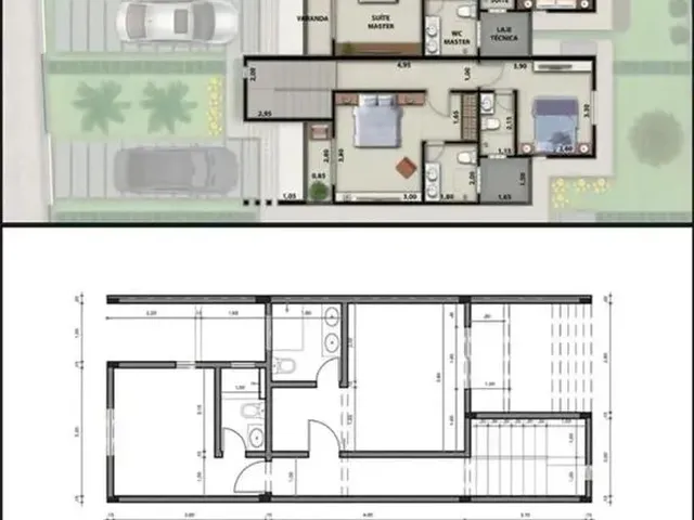 Imagem 11: Casa no Eusébio no Residencial Viver Bem Eusébio de 3 Suítes Próximo Ao Shopping