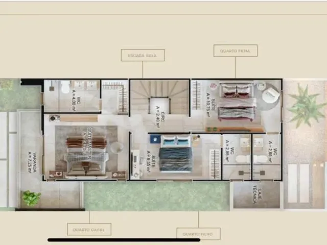 Imagem 4: Casa Duplex com Três Suítes - Eusébio - 131M²