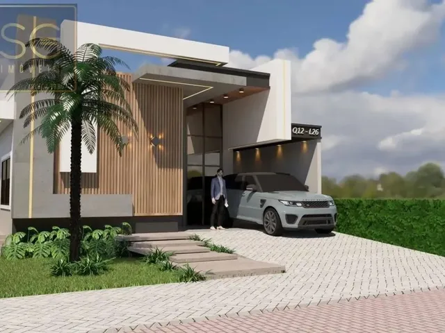 Imagem: Casa Plana em Construção - Jardins do