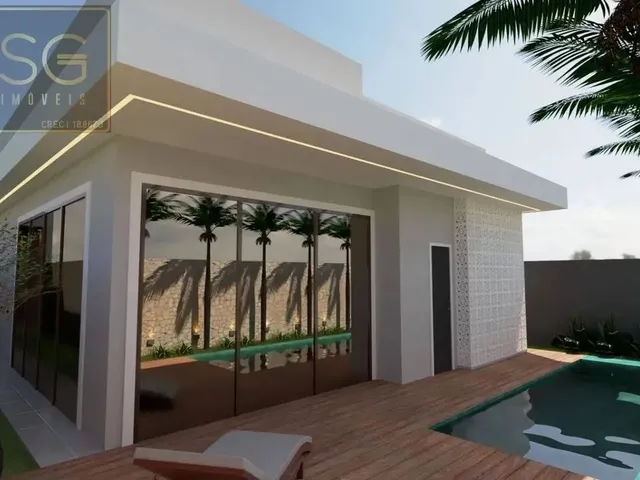 Imagem 2: Casa Plana em Construção - Jardins do Lago Eusébio