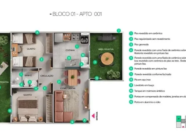 Imagem 6: Apartamento Próximo a Mister Hull Cod0286