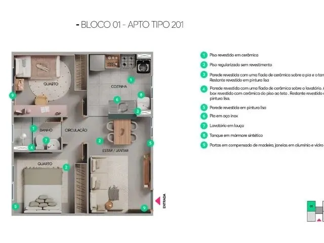 Imagem 7: Apartamento Próximo a Mister Hull Cod0286