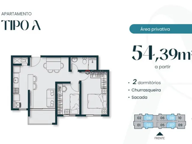 Imagem 13: Lançamentos de Apartamentos de 2 e 3 Dormitórios com Sacada no Centro de Canoas