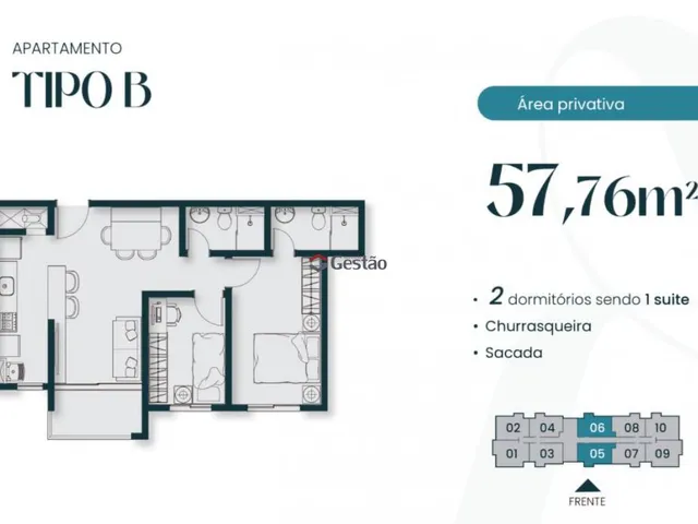 Imagem 16: Lançamentos de Apartamentos de 2 e 3 Dormitórios com Sacada no Centro de Canoas