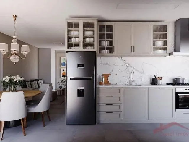 Imagem: O apartamento possui 2 Dormitórios, 1 Suíte, 2 Banheiros,