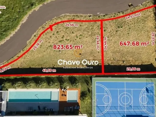 Imagem: Terreno À Venda, 823 M² por R$ 820.000,00