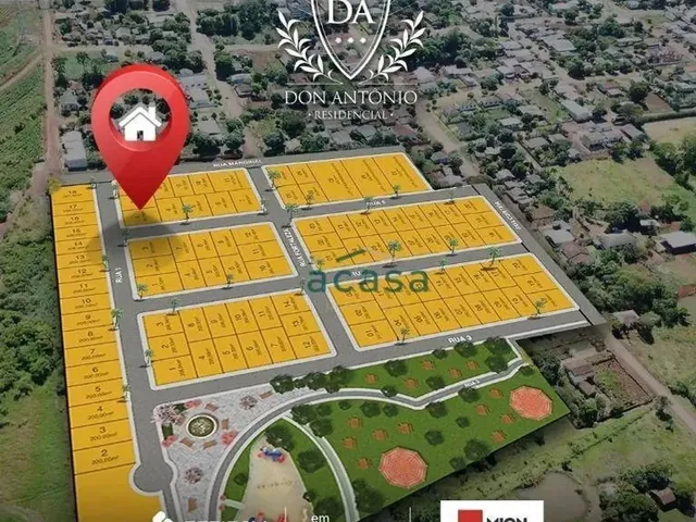 Imagem: Lançamento Loteamento Don Antônio Residencial