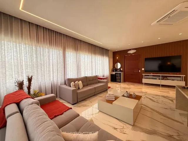 Imagem 9: Espetáculo de Casa Alto Padrão 4 Suítes e Escritório Totalmente Mobiliada Piscina