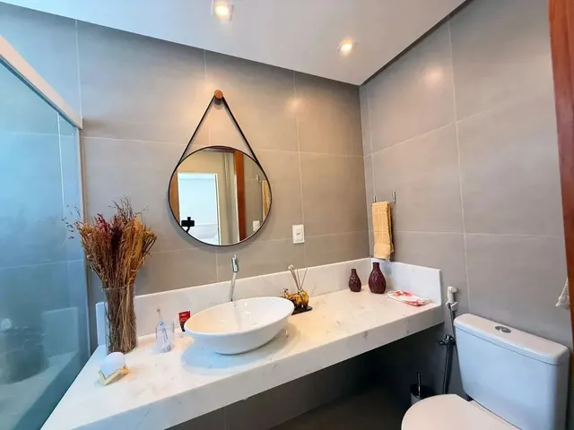 Imagem 11: Espetáculo de Casa Alto Padrão 4 Suítes e Escritório Totalmente Mobiliada Piscina