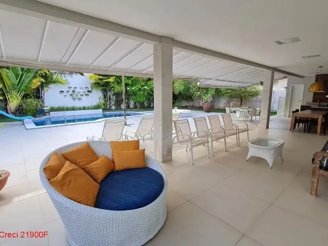 Imagem 3: Excelente Casa Duplex, 4 Suítes + Escritório, Fino Acabamento, Busca Vida, Camaçari