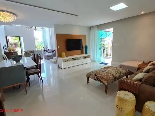 Imagem 4: Excelente Casa Duplex, 4 Suítes + Escritório, Fino Acabamento, Busca Vida, Camaçari