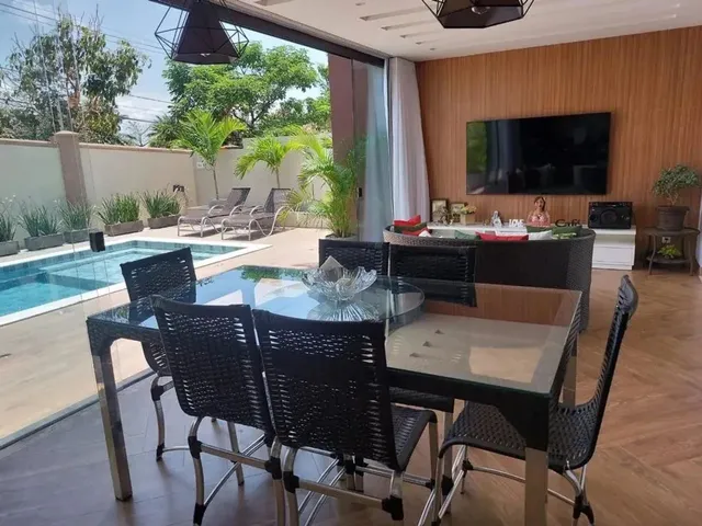 Imagem 1: Casa em Condomínio para Locação em Camaçari, Alphaville (Abrantes), 4 Dormitórios, 4