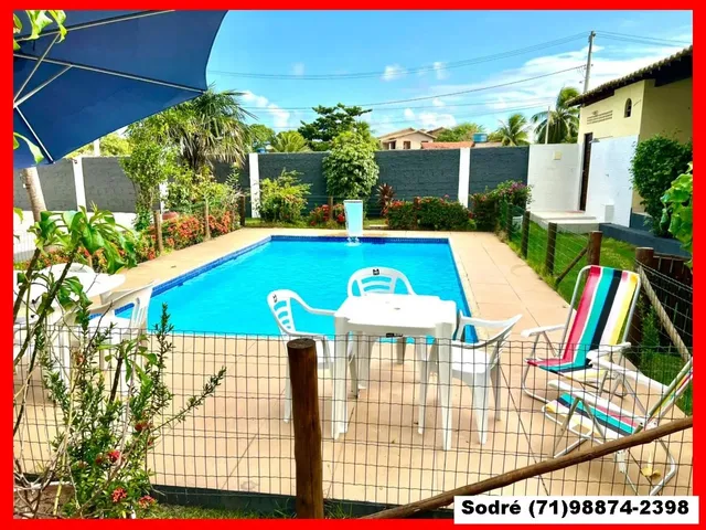 Imagem 10: Itacimirim - Casa com 4 Quartos, 3 Suítes, Final de Semana Santa, Confortável - Piscina