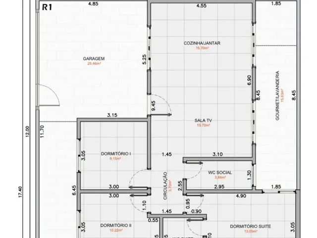 Imagem 13: Casa (Nova) em Construção À Venda - 3 Dormitórios (1 Suíte) 2 Vagas -Jardim Iolanda