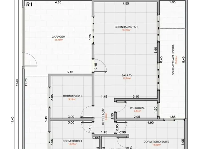 Imagem 11: Casa (Nova) em Construção À Venda - 3 Dormitórios (1 Suíte) 2 Vagas -Jardim Iolanda