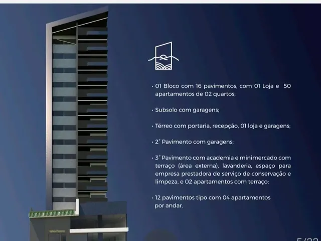 Imagem: Apartamento de Luxo com 02 Quartos (1 Suíte)