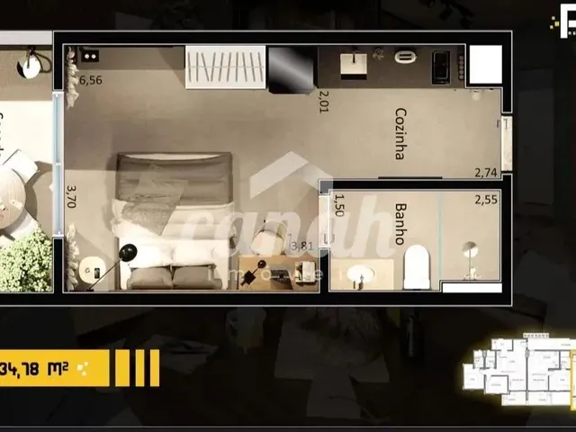 Imagem 10: Apartamento no Edifício Pixel Próximo da Usp de Ribeirão Preto