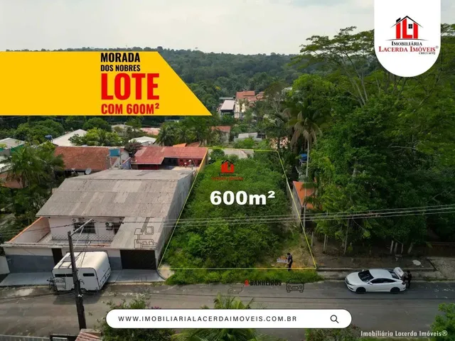 Imagem: Lote Residencial com 15X40 600M² no Morada