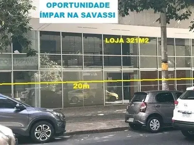 Imagem: Loja na Savassi 321M2