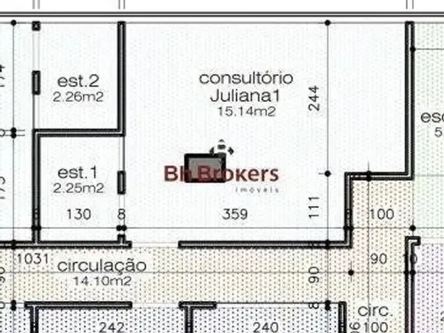 Imagem 9: Sala Comercial Odontológica para Locação Mobiliada no Bairro Funcionários