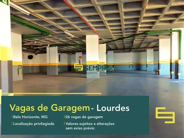 Imagem: Vagas para Vender no Lourdes em Bh