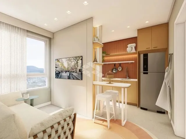 Imagem: Apartamento de 01 Quarto na Planta À Venda