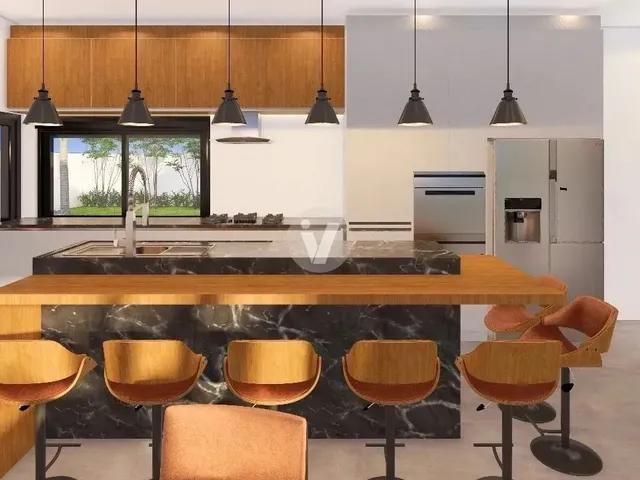 Imagem 6: Casa Nova com 3 Dormitórios(Uma Suíte com Closet), 3 Banheiros e Gourmet com Chu