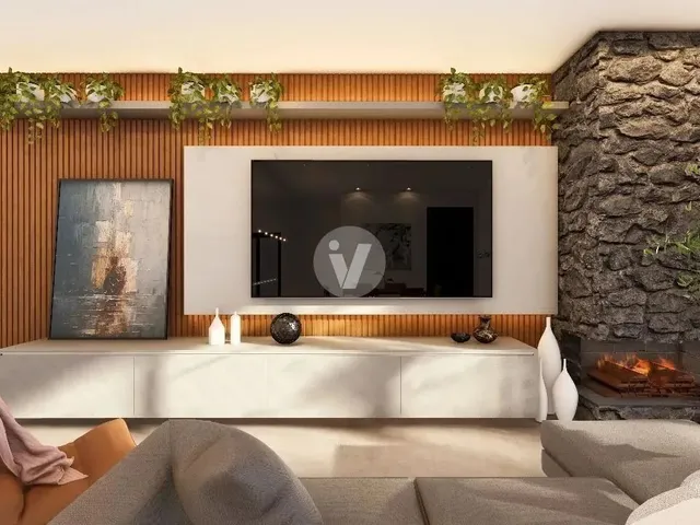 Imagem 8: Casa Nova com 3 Dormitórios(Uma Suíte com Closet), 3 Banheiros e Gourmet com Chu