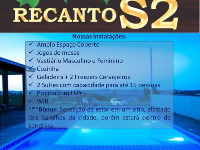 Imagem 3: Aluguel de Chácara para o Natal