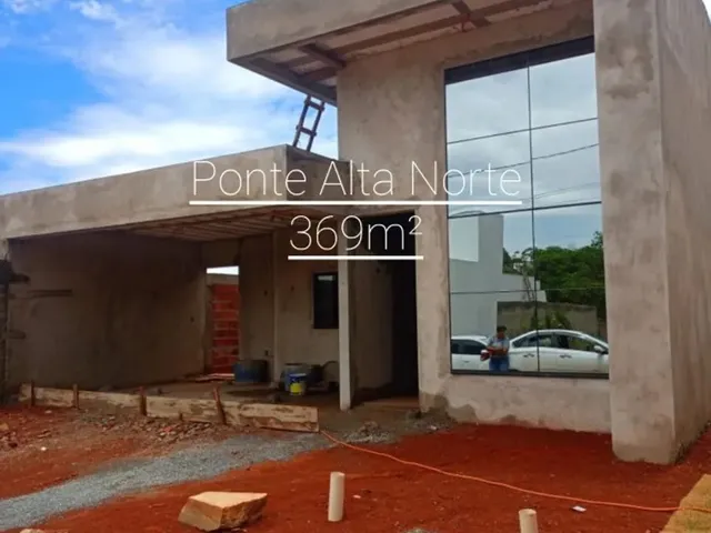 Imagem: Casa Inacabada na Ponte Alta