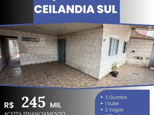 Imagem: Casa a Venda em Ceilândia Sul com 3 Quartos