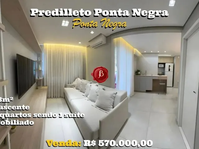 Imagem: Predilleto Ponta Negra 58M², Mobiliado