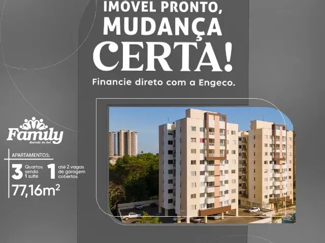 Imagem 2: Family Morada do Sol Apartamento 3 Quartos Pronto para Morar. Confira a Descrição