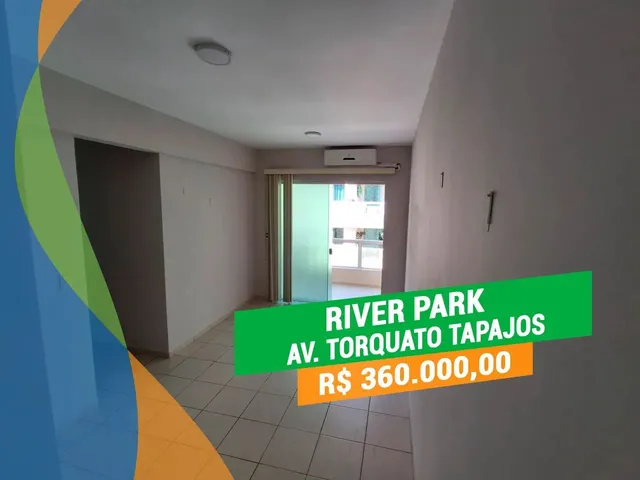 Imagem 1: River Park - 3 Quartos(1 Suíte) - Modulados e Climatizado - Av. Torquato Tapajós