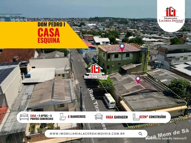 Imagem: Casa de Esquina no Dom Pedro 1 - Casa de