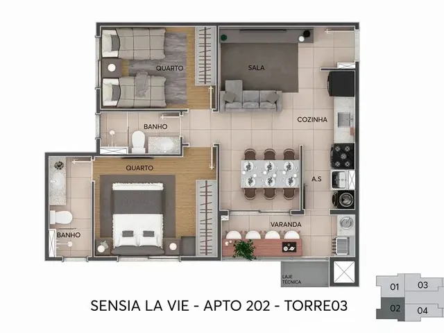 Imagem 7: Apartamento em Obra na Av Constantino Nery