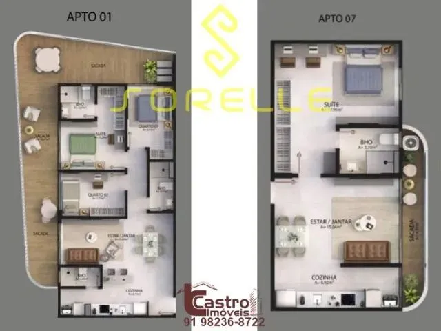 Imagem 7: Studios; Aptos &Amp;Amp; Lofts. Sorelle. J056