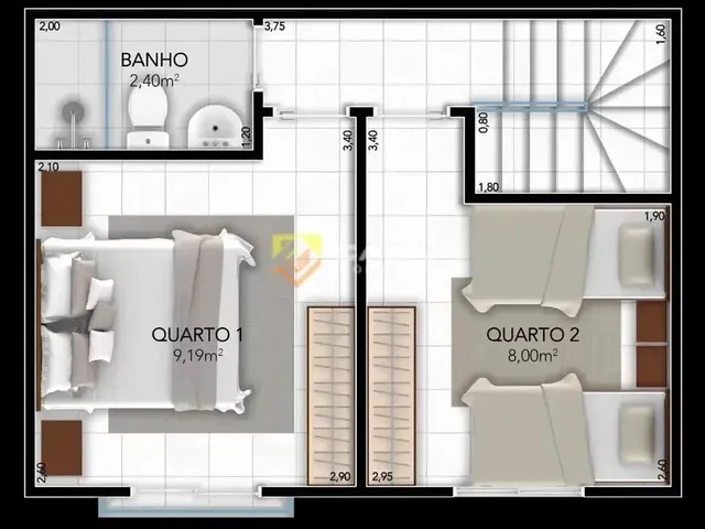 Imagem 6: Casa Duplex em Alterosas