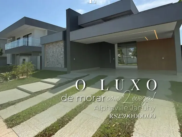 Imagem: Casa Linear 4 Quartos - 3 Suítes