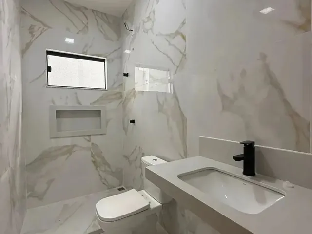 Imagem 6: Casa Linear - 3 Quartos com Suíte e Área Gourmet - Res. Solar do Porto (Planicie Da