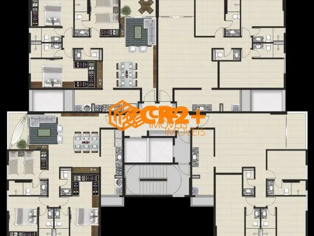 Imagem 10: Apartamento Beira Mar a Venda de 96M² com 3 Quartos 3 Suítes em Casa Caiada- Ol