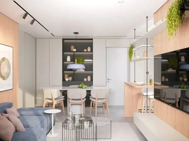Imagem 1: Apartamento para Venda em Curitiba, Ecoville, 2 Dormitórios, 1 Suíte, 2 Banheiros, 1