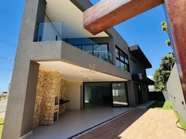 Imagem 3: Nova, Linda e Moderna. Casa com 430M2 de Área Construída no Green Park com 4 Suí