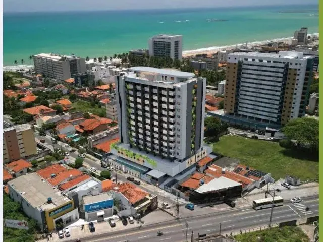 Imagem: O apartamento possui 1 Dormitório, 1 Suíte, 2 Banheiros,